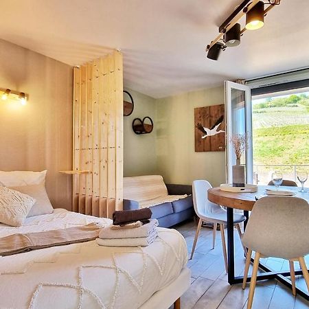 Ferienwohnung Aux Pieds Des Vignes Bergheim Exterior foto