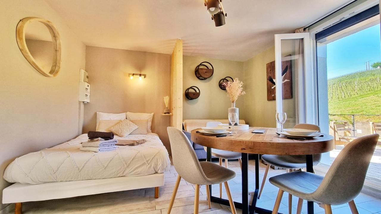 Ferienwohnung Aux Pieds Des Vignes Bergheim Exterior foto