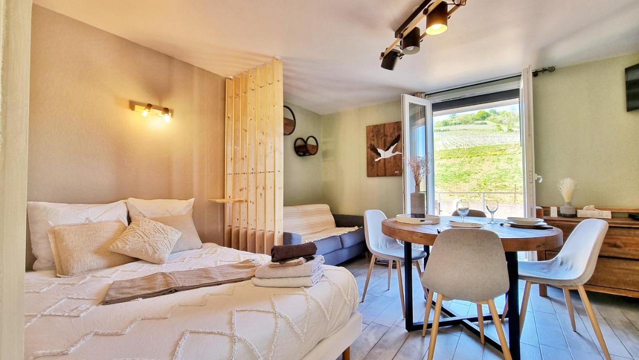 Ferienwohnung Aux Pieds Des Vignes Bergheim Exterior foto