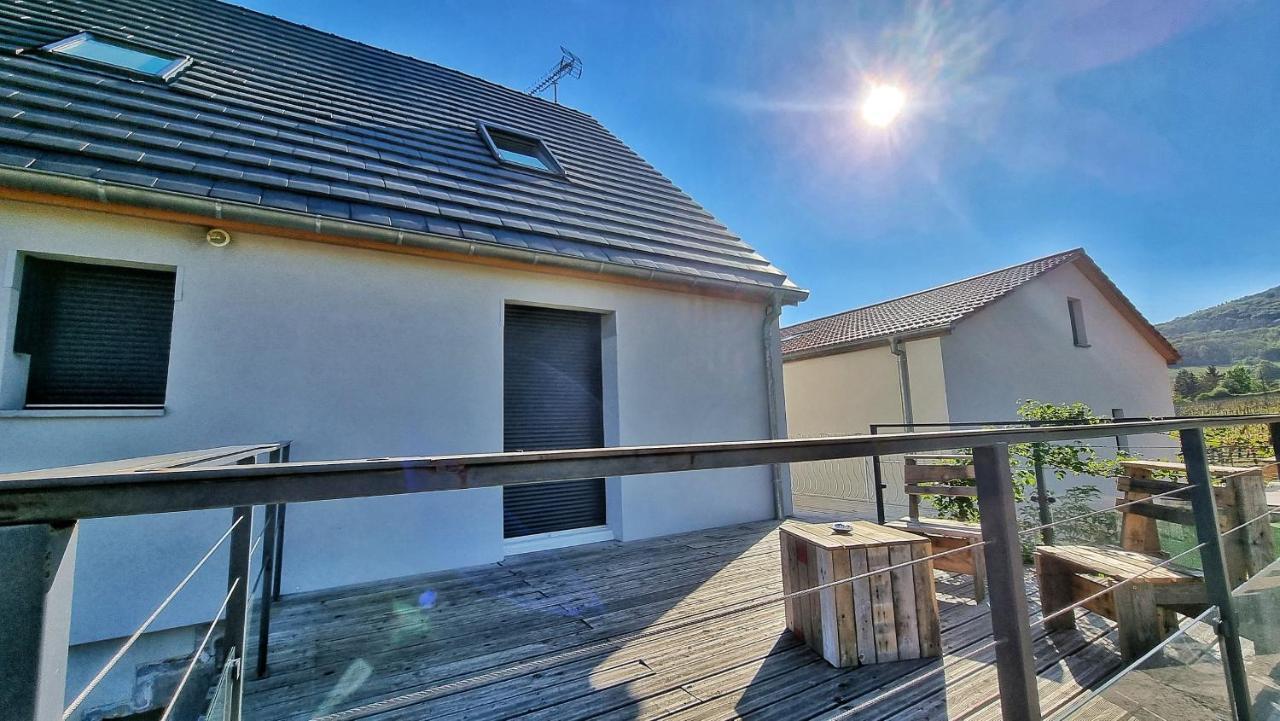 Ferienwohnung Aux Pieds Des Vignes Bergheim Exterior foto